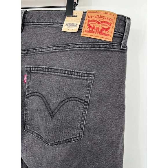 Levi's Women's High Rise Mom Jean In Dark Gray - Picture 6 of 8